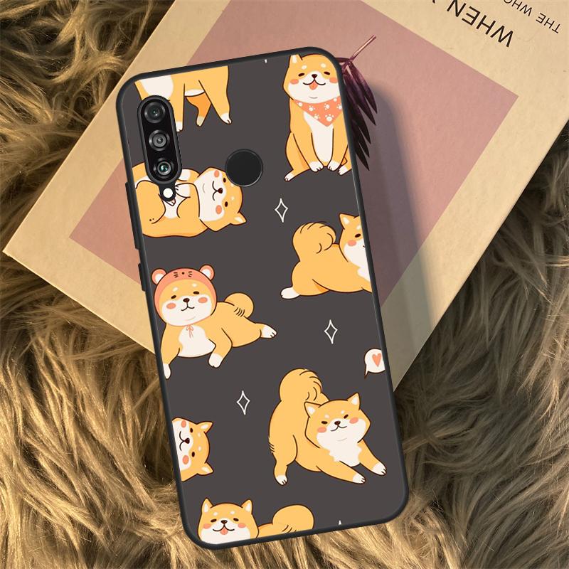

Animal Shiba Inu For Huawei Nova Y90 Y60 Y61 Y70 Y72 Y73 Y91 3i 7i 8i 11i 12i 9 10 SE P20 P30 P40 Lite Case Huawei P40 Lite 4G