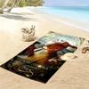 Jim Knopf Towel, Large Soft Quick Dry Towel for Beach Camping Swimming