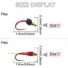 18Pcs-2 Boxs Bundle Fly Fishing Flies 2 different styles Wet Flies Bait for Flishing Trout/carp Artificial Lure Accessories (with Flies Box)