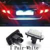 For Toyota Yaris/Vitz Camry Corolla Prius C Ractis Verso S 1 year warranty Durable LED White Canbus Rear License Plate Tag Light