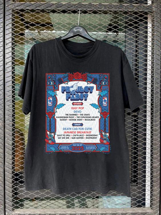 

Collection Project Pabst 2025 Music T Shirt Black All Size Gift fan KK251 Unisex T-Shirt XL
