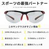 Polarized Sports UV400 Light Lens [E-FIT] Women's Sunglasses, Protection, Color, Black/Red, EF-S207H-C1