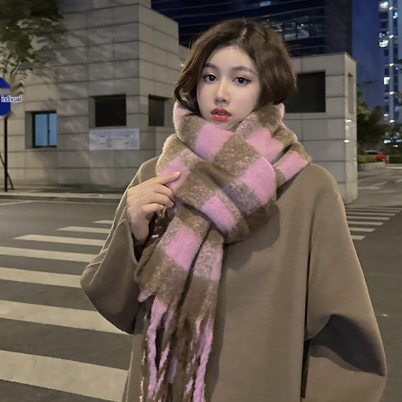 DUTRIEUX Winter Solid Brushed Warm Scarf