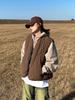 Unisex American Deconstructed Streetwear Vest - Thick, Clean Fit for Autumn/Winter Layering