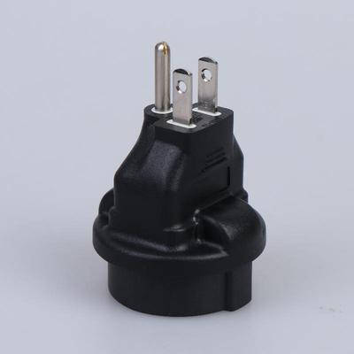 Eu To Us Converter Schuko Female To Usa Plug Adapter Us Nema 5-15P Plug To Europe Cee7/3 Schuko Receptacle Adapter