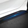 2pc Car Side Skirt Sill Carbon Fibre Body Protection Sticker for Tesla Model 3 Model X S 2016-2020 TMX TMS TM3 Wheel Center Caps