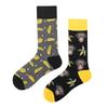 Mandarin Duck Men's and Women's Socks Original AB Trendy Socks Medium High Tube Socks Flower Fruit Animal Cartoon Cotton Socks