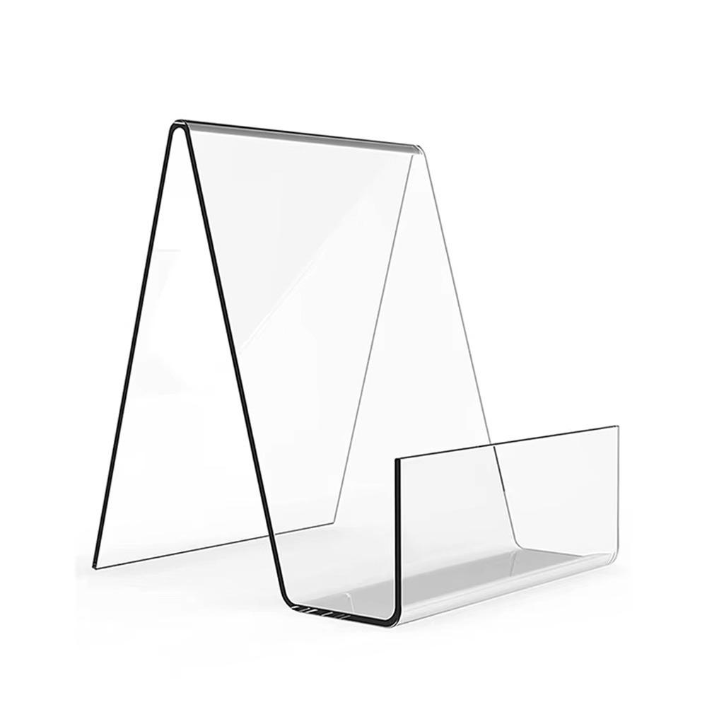 Acrylic Bookend Multi Functional CD Display Rack High Quality Book Stand  School Office