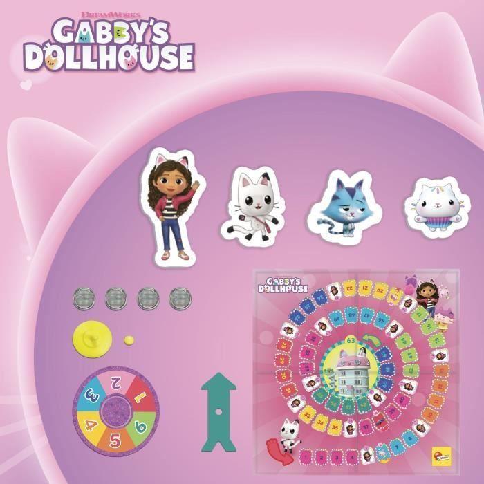 Gåsespill - Brettspill - LISCIANIGIOCHI - Gabby og det magiske huset - Fra 3 år