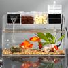 2026 new 6 in 1 5 in 1 Transparent black Acrylic Aquarium Filter Boxes External Hanging Water Purifier for Aquarium Fish Tank