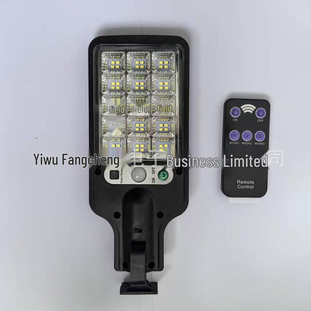 Solar-Powered Remote Control Motion Sensor Outdoor Wall Light