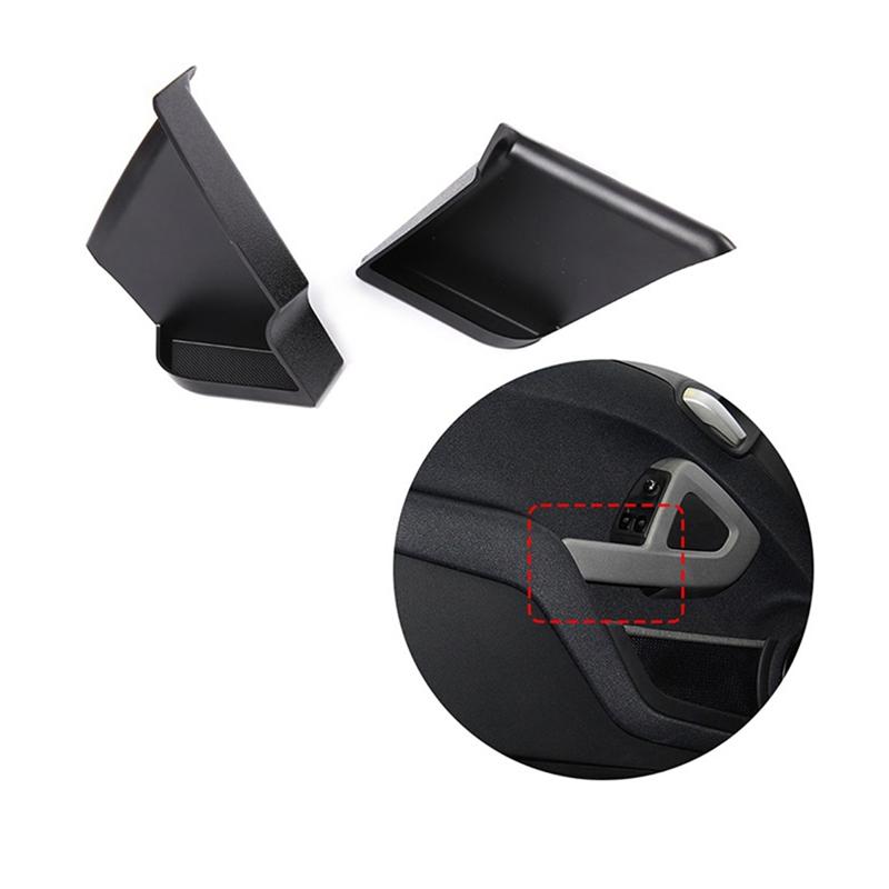 A03E-Car Front Door Storage Box Handle Armrest Organizer Container Holder Parts For Mercedes Benz Smart 451 Fortwo 2010-2014