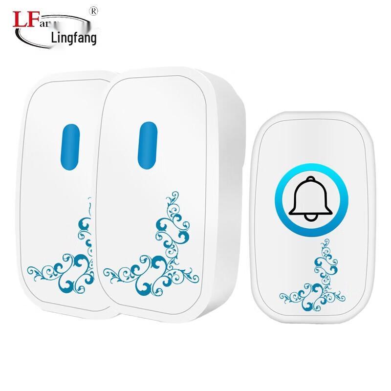 LFang Wireless Doorbell with Remote Control Outlet