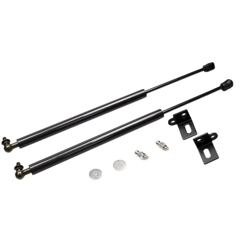 2PCS Hood Damper For 78 1979-1992 1993 Ford Mustang 3rd Gen T5 Front Bonnet Modify Gas Struts Lift Support Shock Absorber Piston