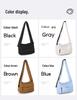Borsa a Tracolla da Donna Stile Coreano - Grande Capacità, Versatile, Leggera, Tracolla Larga, Ideale per Pendolari e Studenti