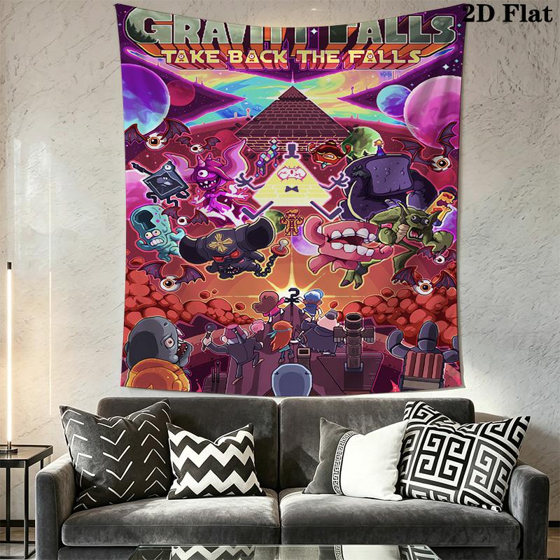 Friday Night Funkin Pattern Home Decor Tapestry, Wall Hanging, Decorative RV Wall Cloth.ZGT0914458