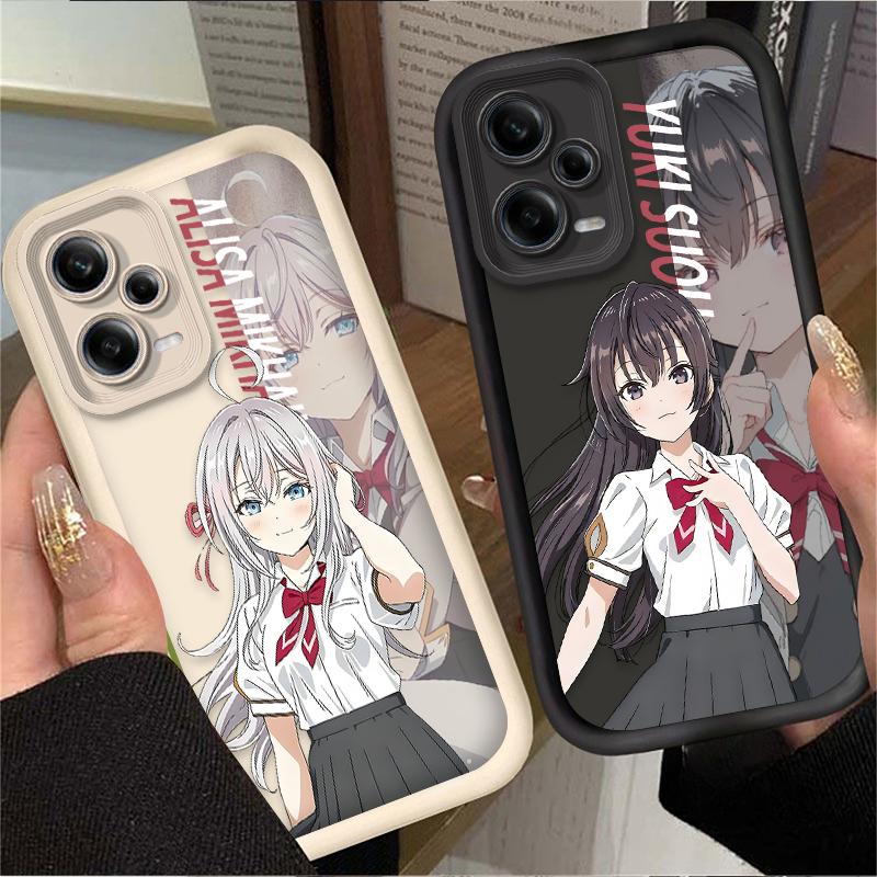 Anime Kawaii Alya YUKI SUOU Handyhülle für iPhone 17 16e 16 15 14 13 12 11 Air Pro Max Mini XR XS X 7 8 6 6s Plus Weiches TPU