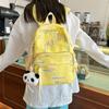 Schoolbag Japanese Ins Style Fashionable Versatile Backpack Niche Design Waterproof and Lightweight Schoolbag High Value Large Capacity Backpack