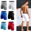 Men's Funktions Compression Shorts For Fitness And Sports Moisture-wicking Polyester Fabric Mid-length