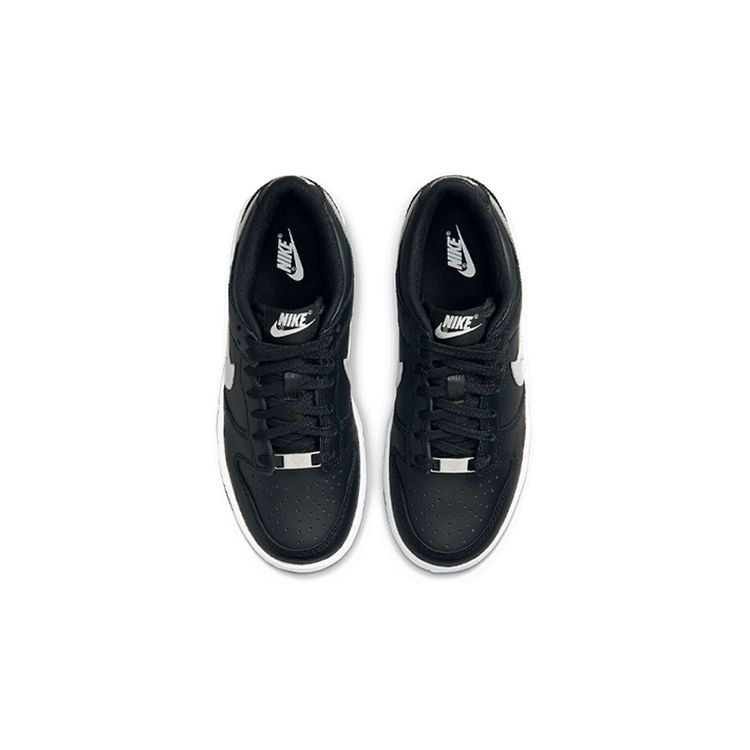 Nike NBA x Dunk Low EMB GS 75th Anniversary - Spurs Kids Sneakers Black Iron-Grey White DC9560-001