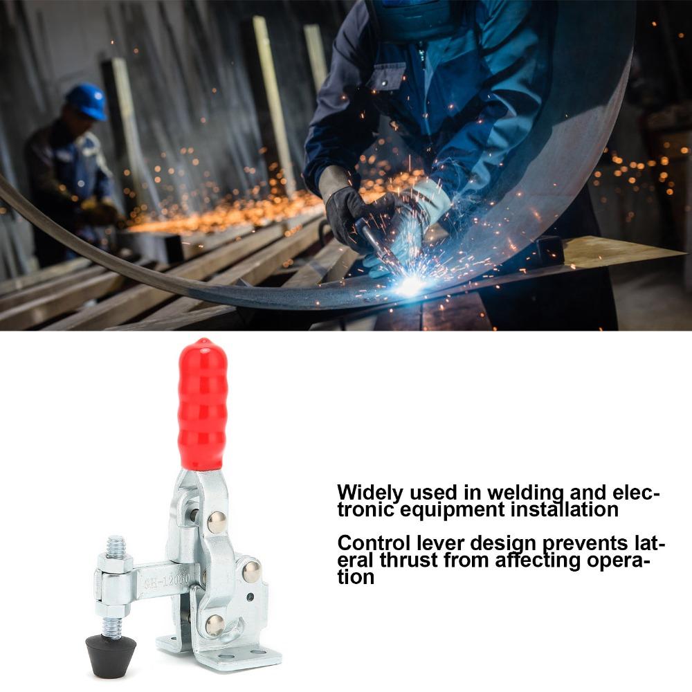 Adjustabl Welding Fixture Clamp Durable Vertical Toggle Clamp Tool Toggle Clamp Industrial