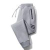 Autumn and winter velvet men's sweatpants men's trousers loose tied feet straight casual trousers sweatpants men's casual fashion