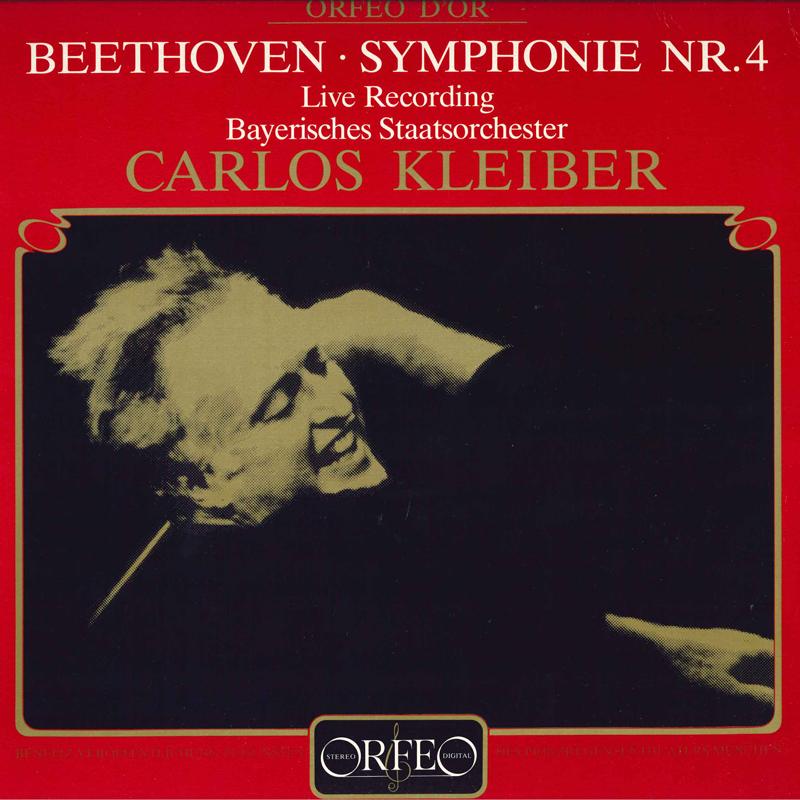 

LP Record KLEIBER BAYERUSCHES STAATORCHESTER Beethoven Symphonie Nr. 4 Live Reco S100901B ORFEO 1984 Germany Classical Used