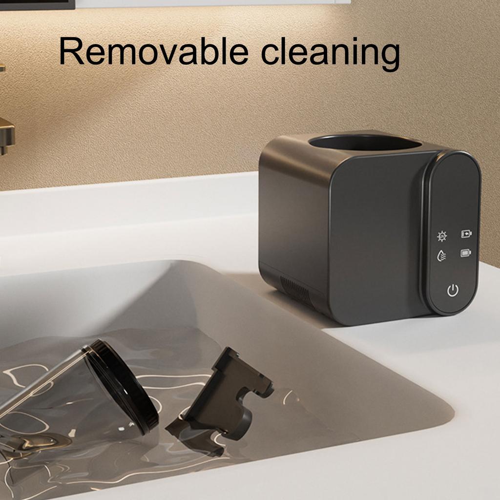 Smart Electric Toothbrush Holder Wall Mount Design with Automatic Drying and Cleaning Features for Hygienic Storage