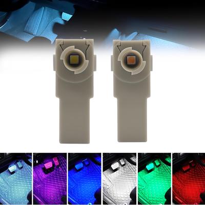 LED Interior Light Foot Lamp for Toyota Multicolor of [pack 2] (ice Blue) [product]