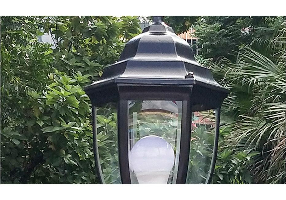 European Style Outdoor Waterproof Pillar Lamp for Villa Entrances and Community Courtyards