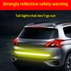 Car Reflective Strips Night Anti Rear End Stickers Decorative Rear End Safety Warning Reflective Signs Universal for Automobiles