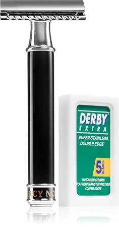 

Percy Nobleman Safety Razor Traditional Razor + Replacement Blades TU прозрачный