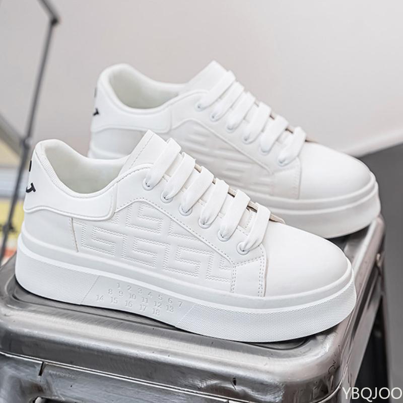 New Men's Breathable Shoes Versatile Thick Soled Sneakers Outdoor Casual Non Slip Loafers Fashion Comfortable Male Shoes Homme