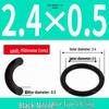 Durable Nitrile Rubber O-Ring, Wire Diameters 0.4-0.8mm, Waterproof & Wear-resistant Sealing Ring