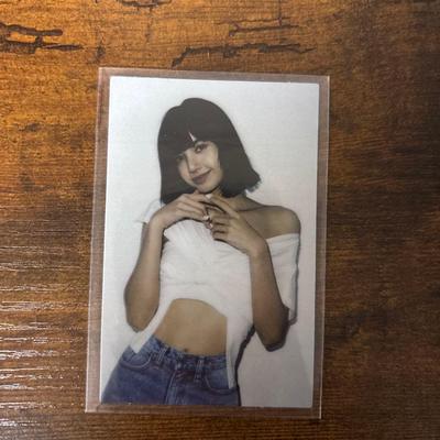 Used BLACKPINK THE ALBUM Lisa Photocard