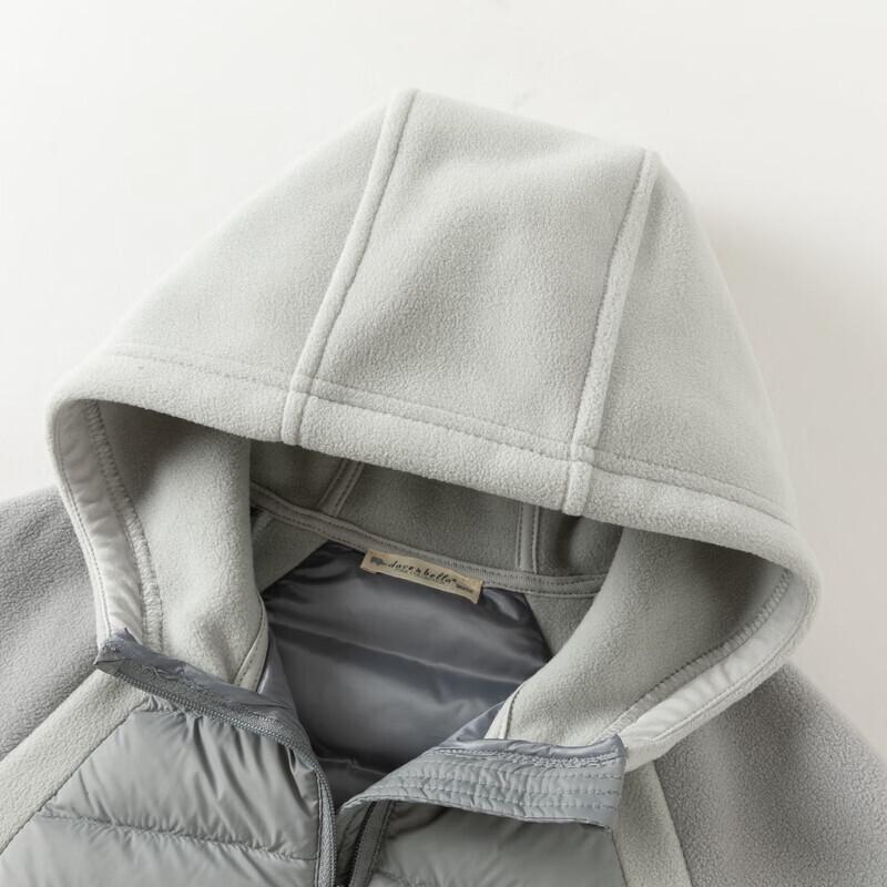 Dave & Bella Boys' Winter Ribbed Down Jacket