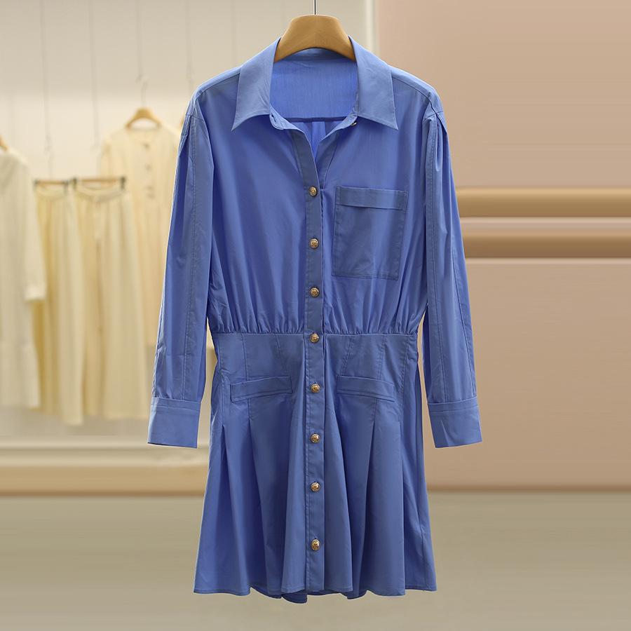 

Osthiawen Women s Waist-Cinching Slim Fit Dress - 25 Autumn Collection Medium