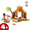 LEGO | Disney Vaiana 43282 Maison de Village et Pirogue de Vaiana - Jouet Bateau 4 ans