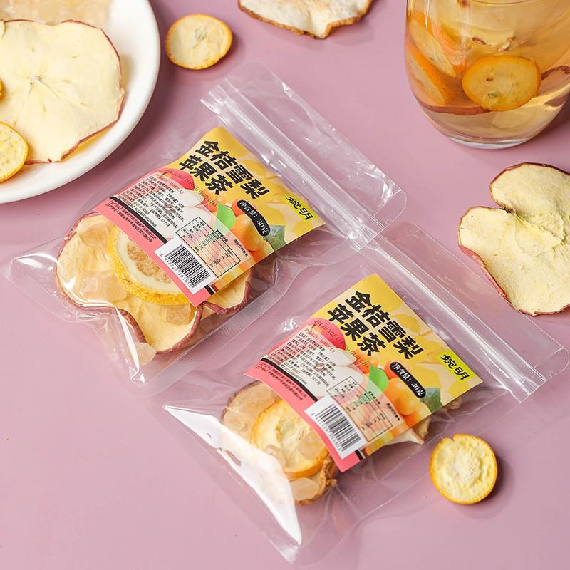 Premium Natural Kumquat Pear Herbal Tea Water Soluble Healthy Daily Brewing