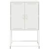 Vidaxl Szafka, Biała, 68,5X38,5X107 Cm, Stal