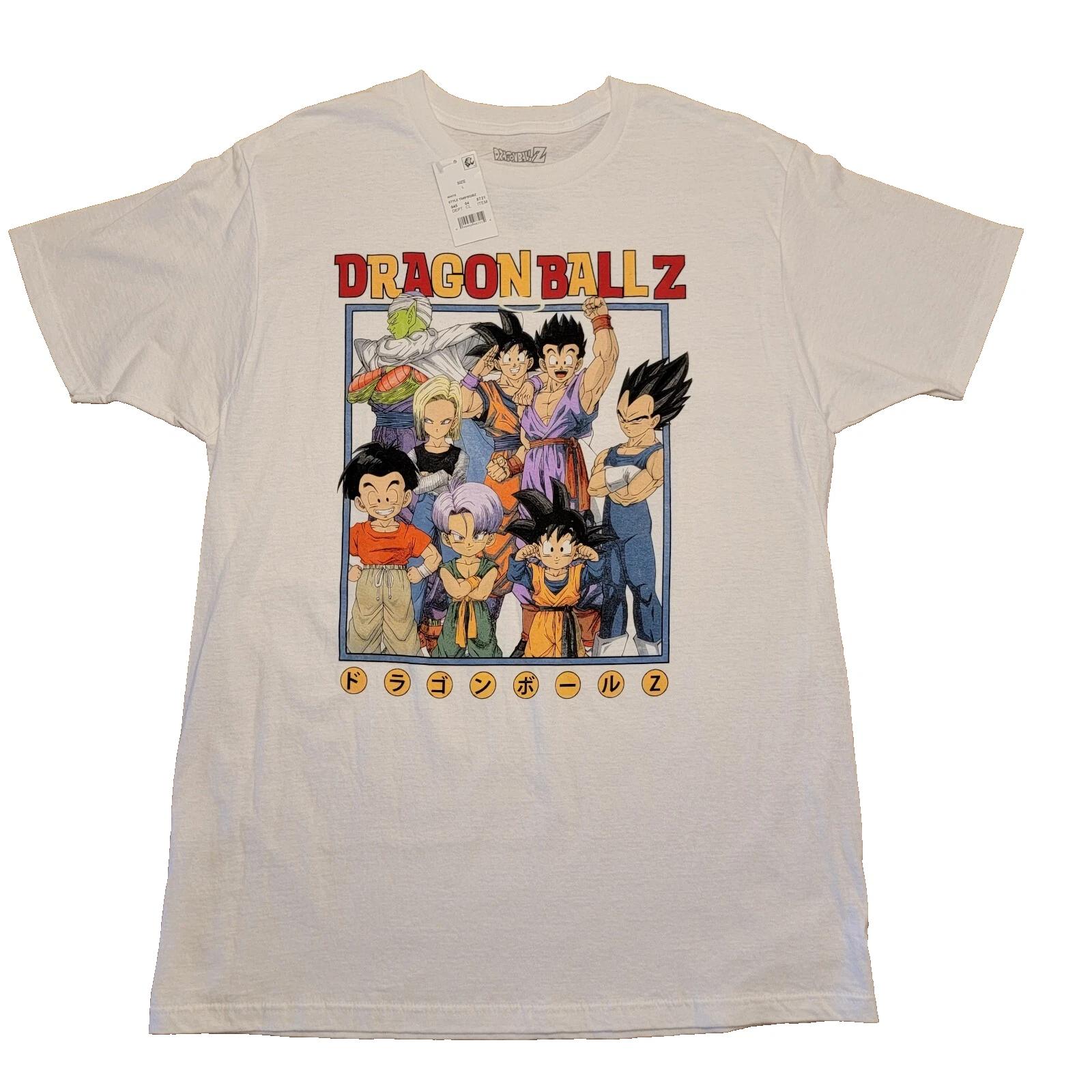 Dragon Ball Z Men s Large T-Shirt Official Bird Studio Toei Animation Shueisha 2XL
