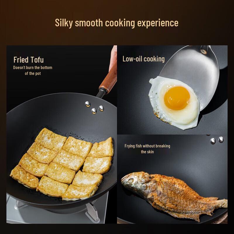 

DeboTI Titanium Cast Iron Wok