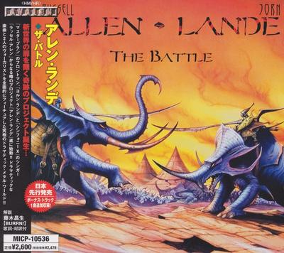 CD ALLEN - LANDE - The Battle MICP10536 Avalon 2005 Japan Rock Used