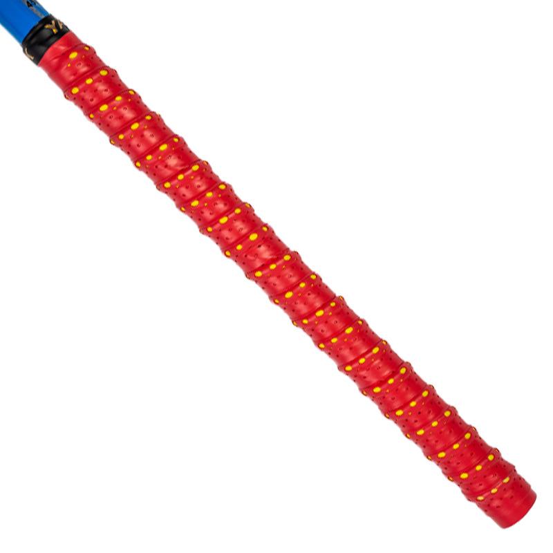 Dual-Color Perforated Grip Tape for Fishing Rods & Sports Rackets: Non-Slip, Breathable, Sweat-Absorbing, Wear-Resistant
