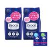 Deoco Body Cleanse Sheet 36 Sheets X 2 Set (vitamin C Derivative Smooth Powder Lactone) + Deoco Hair Care Sachet Included