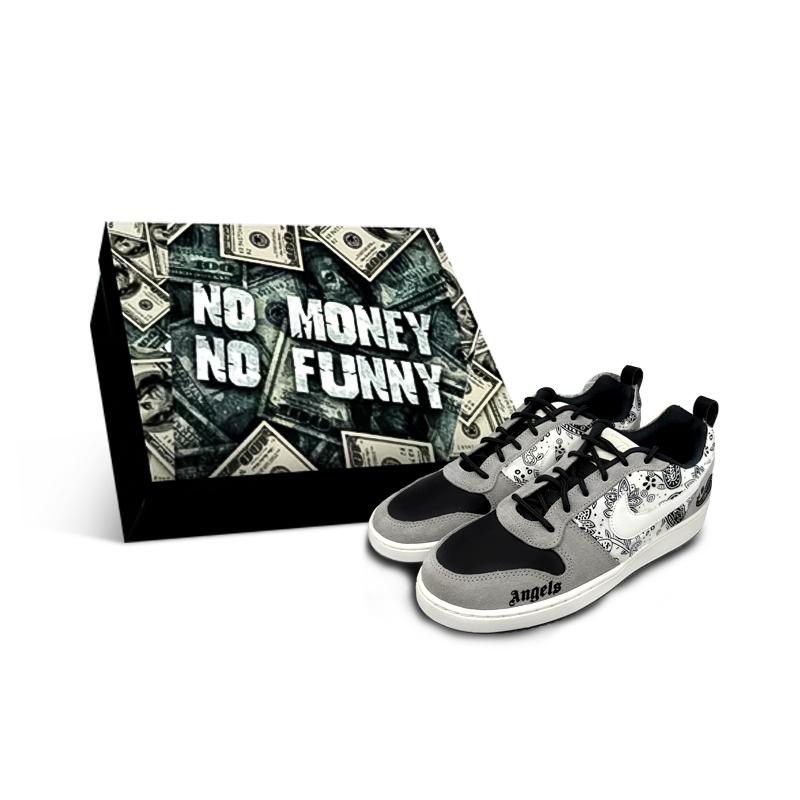 

Nike Court Borough Abrasion Resistant Low top Skateboard Shoes Men s Black Gray 844881-005(Team1298-BOX) 41