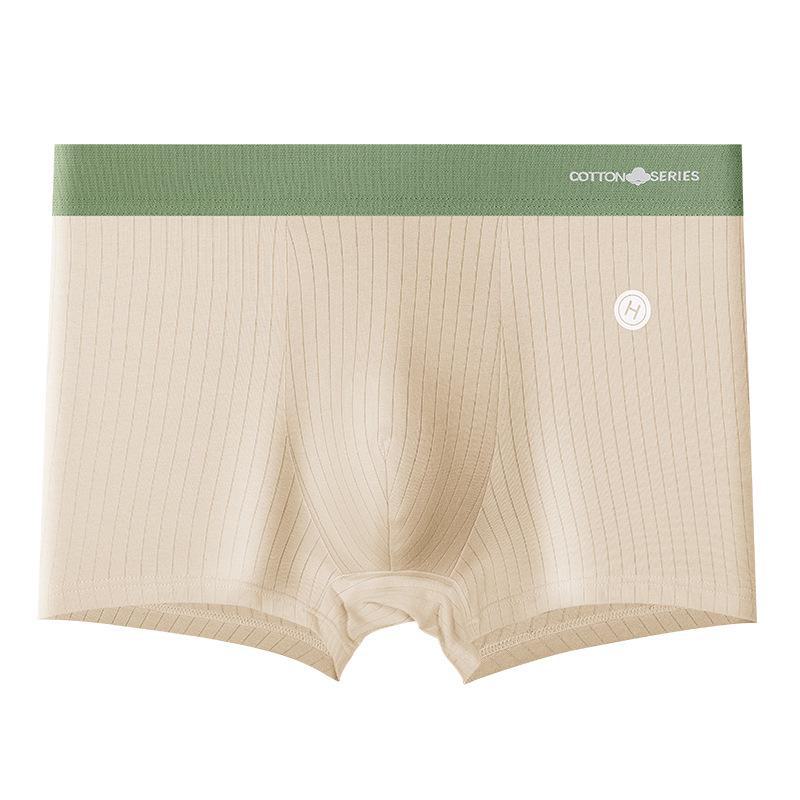 Men's & Boys' Breathable Cotton Boxer Briefs - Fashionable & Thin