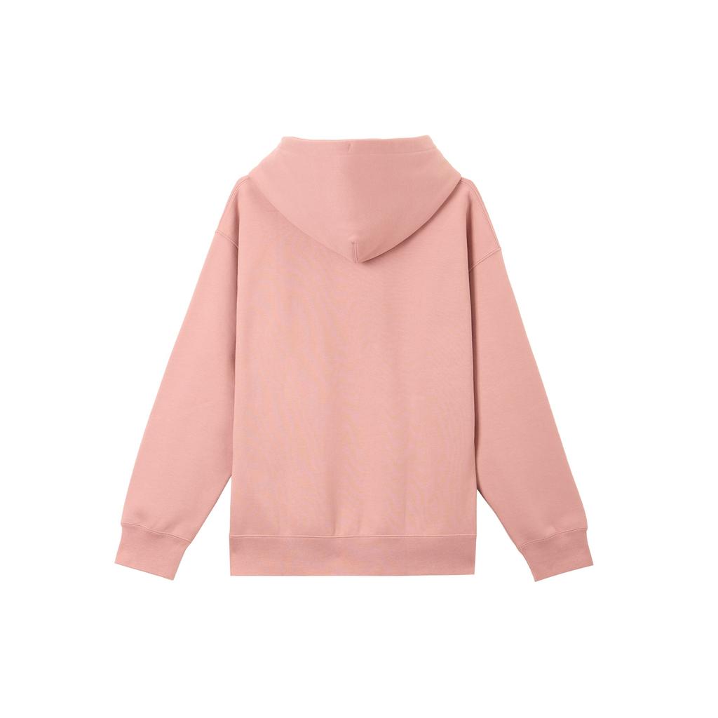 Nike Solo Swoosh Solid Color Hooded Drawstring Fleece Casual Long Sleeve Sweatshirt Men Sweatshirt Stardust-Red DX1356-618