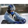 Masque d'équitation Chaud Face cou Masque Paintball Vélo moto Masque anti froid bleu C493E cot1