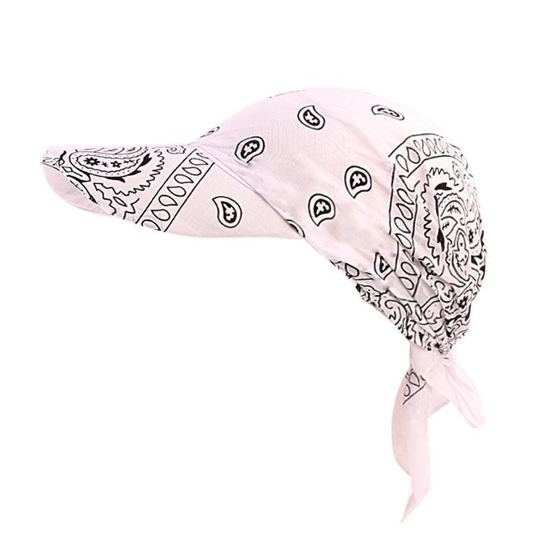 Baseball Cap Brim Sunshade Women Men Hat Korean Square Scarf Cap Soft Headscarf
